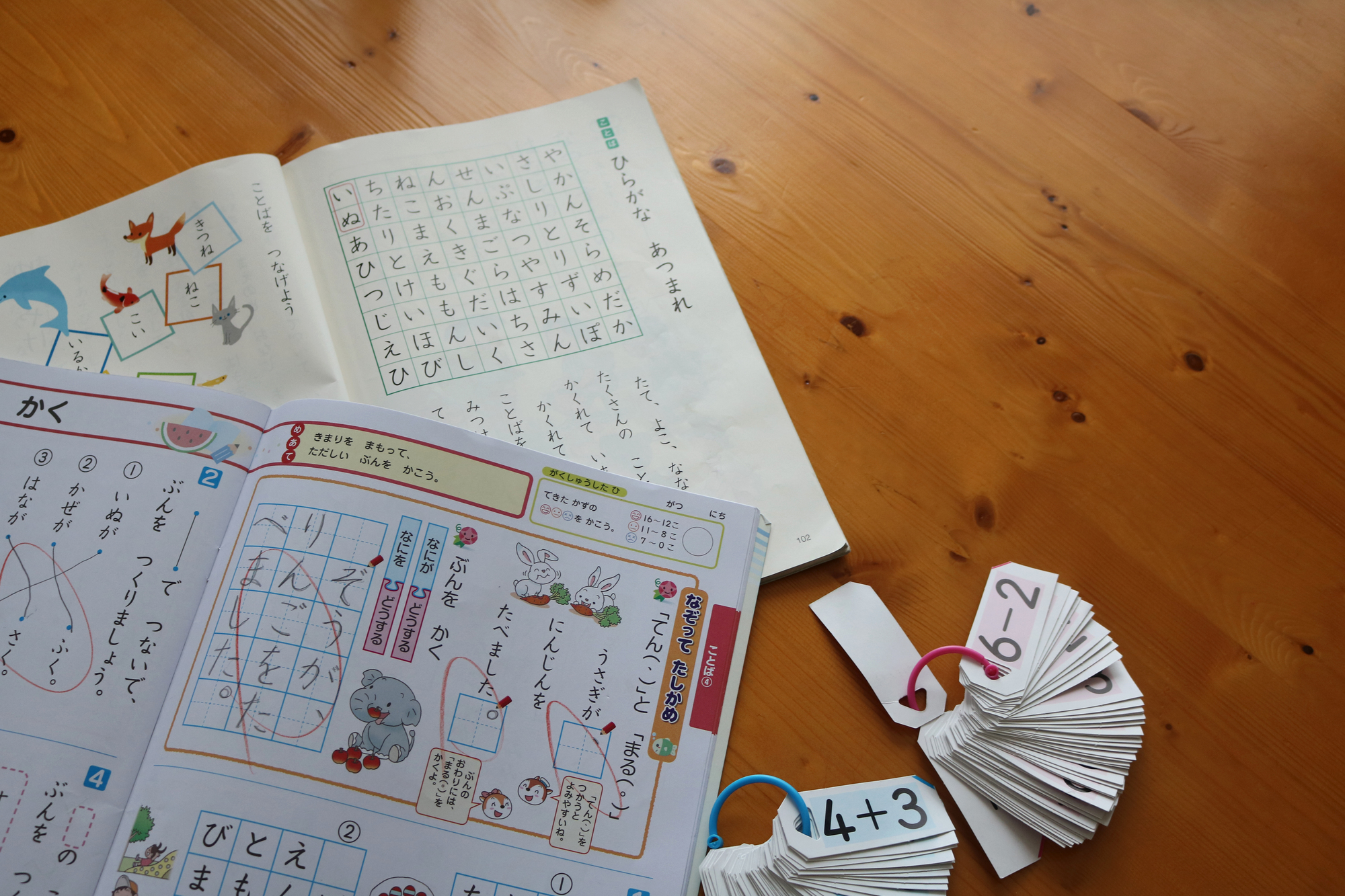 ワーク、ドリル
